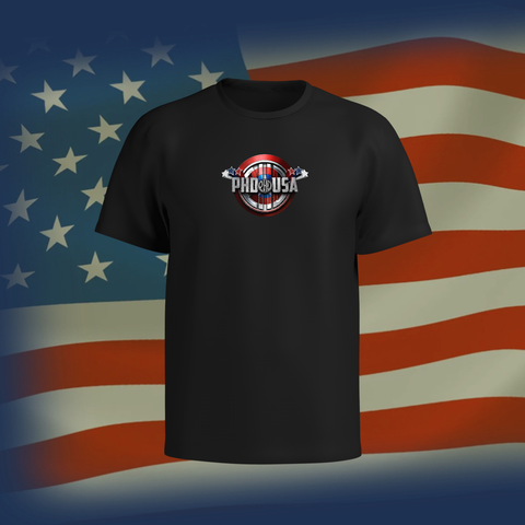 USA PHD TEE SHIRT (BLACK)