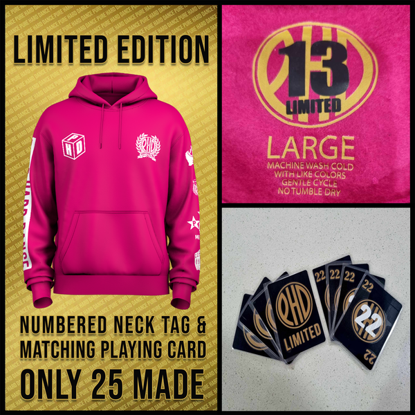 PHD22 LIMITED EDITION PINK HOODIE