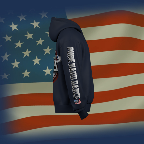 USA PHD HOODIE (NAVY BLUE)