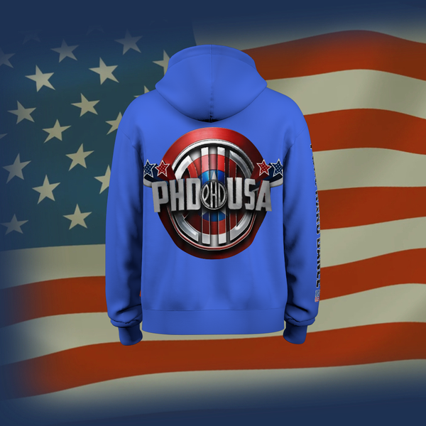USA PHD HOODIE (ROYAL BLUE)