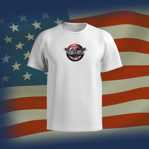USA PHD TEE SHIRT (WHITE)